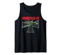 German Warplane WW2 Junkers Ju 87 Stuka Dive-Bomber Kids Boy Tank Top