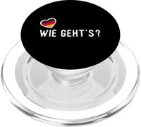 German Wie Geht’s? How Are You PopSockets PopGrip for MagSafe