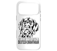 German Wirehaired Life is Better Saying Dog Man Dogs Case for iPhone 17 Pro Max