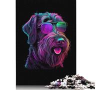 German Wirehaired Pointer 1000 Piece Jigsaw Puzzle for Adults Family Game Teens Jigsaw Puzzle 1000pcs (75x50cm)