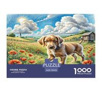 German Wirehaired Pointer 1000 Piece Jigsaw Puzzles for Adults Educational Games Birthday Gifts for Women And Man Challenge High Difficulty 70x50cm/1000pcs