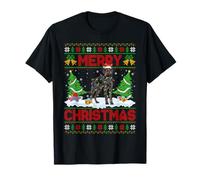 German Wirehaired Pointer Christmas Ugly Sweaters Dog Xmas T-Shirt