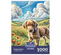 German Wirehaired Pointer Jigsaws Suitable for Decompression And Wall Decor 1000 Piece Puzzle Challenge Toy Gifts for Adults And Kids 38x26cm/1000pcs