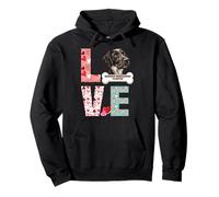German Wirehaired Pointer LOVE Dog Lover Puppy Dog Owner Pullover Hoodie
