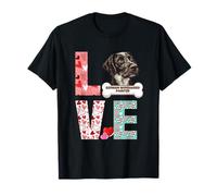 German Wirehaired Pointer Love Dog Lover Puppy Dog Owner T-Shirt