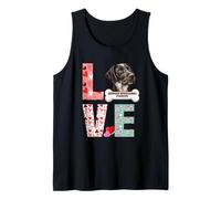 German Wirehaired Pointer Love Dog Lover Puppy Dog Owner Tank Top