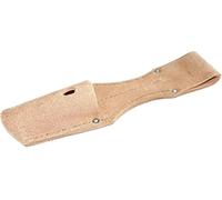 German WWII 98K Bayonet Leather Frog with Securing Loop - Historical WWII Military Accessory (Tan)