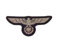 German WWII Embroidery Badge Military Art Stitch Work The Eagle Patch