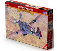 German WWII Fighter BF-109F-4 "Merseille" # Scale 1/48 # MISTERCRAFT F-240