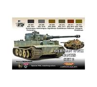 German Wwii Tanks Set2 Paints 6 x 22 ml Acrylic Colours