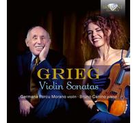 GERMANA PORCU MORANO - GRIEG VIOLIN SONATAS - CD - F600z