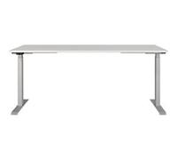GERMANIA AGENDA Electronically Height Adjustable Desk Light Grey 1,800 (W) x 800 (D) x 1,200 (H) mm