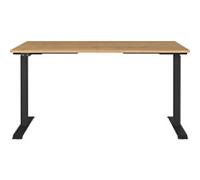 GERMANIA AGENDA Electronically Height Adjustable Desk Oak 1,400 (W) x 800 (D) x 1,200 (H) mm