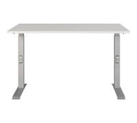 GERMANIA AGENDA Height Adjustable Desk Light Grey 1,200 (W) x 800 (D) x 910 (H) mm