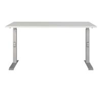 GERMANIA AGENDA Height Adjustable Desk Light Grey 1,400 (W) x 800 (D) x 910 (H) mm