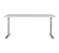 GERMANIA AGENDA Height Adjustable Desk Light Grey 1,600 (W) x 800 (D) x 910 (H) mm
