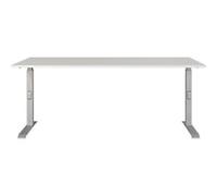 GERMANIA AGENDA Height Adjustable Desk Light Grey 1,800 (W) x 800 (D) x 910 (H) mm