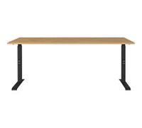 GERMANIA AGENDA Height Adjustable Desk Oak 1,800 (W) x 800 (D) x 910 (H) mm