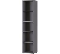 Germania Bookcase 4234-547 Grey 450 mm (W) X 400 mm (D) X 1970 mm (H)