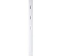 Germania Coat Rack Panel 3255, with fold-out coat hooks, in White High Gloss, 15 x 170 x 4 cm (WxHxD), 3255-84