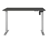 Germania Electronically Height Adjustable Sit Stand Desk Rectangular Graphite T-Foot 1,200 (W) x 800 (D) x 1,200 (H) mm Cardboard Metal
