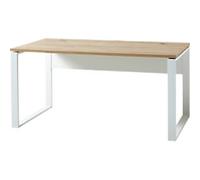 GERMANIA GW-Lioni Office Desk Rectangular Oak 4 Feet 1,200 (W) x 1,170 (D) x 750 (H) mm Melamine