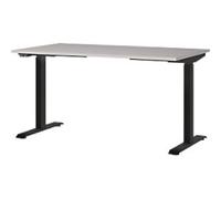 GERMANIA GW-Mailand Height Adjustable Sit Stand Desk T-Foot 1,400 (W) x 800 (D) x 1,200 (H) mm Chipboard, Metal