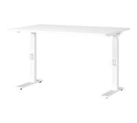 GERMANIA GW-Mailand Office Desk White C-Foot 1,200 (W) x 800 (D) x 910 (H) mm Chipboard, Metal