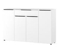 GERMANIA GW-Mailand Sideboard Chipboard 5 Shelves 1,610 x 400 x 1,010 mm White