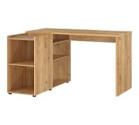 GERMANIA GW-Olvera Home Office Desk L-Shape Oak 1,290 (W) x 1,070 (D) x 760 (H) mm
