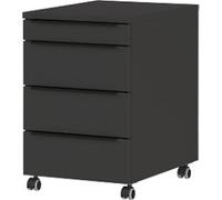 GERMANIA Mobile Pedestal 4377-547 4 Drawers Graphite 420 x 600 x 630 mm