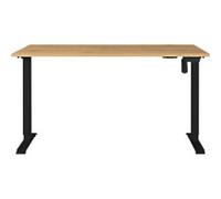 GERMANIA PROFI 2.0 Electronically Height Adjustable Desk Oak 1,400 (W) x 800 (D) x 1,180 (H) mm