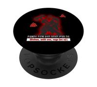 Germanic Berserker Wodan Odin Futhark Font Runes Vikings PopSockets Adhesive PopGrip