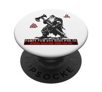 Germanic Berserker Wodan Odin Futhark Runes Vikings Font PopSockets Adhesive PopGrip