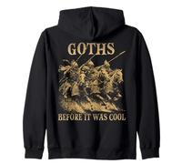 Germanic riders humor | Late Gothic cavalry Zip Hoodie