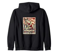 Germanicus And Agrippina The Elder Roman Legacy Zip Hoodie
