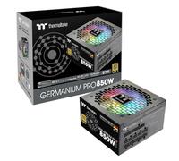 Germanium Pro 850W Netzteil | RGB | ATX 3.1 | Gen 5.1 12V-2x6 Anschluss | Ultraleise Smart-Zero-Function | 80Plus Gold | Modular