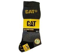 germanSocks cat real work socks grey 41-45 3-pack
