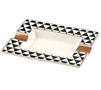 Germanus cigar ashtray made of real porcelain - triangle