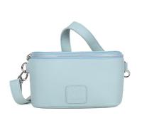 GERMANUS Mika Crossbody Bum Bag, Bum Bag, Bum Bag, Shoulder Bag, Leather Light Blue