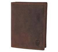GERMANUS Theo Leather Wallet for Credit Cards, Notes, Coins, brown, standard size, Classic