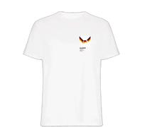 Germany 1990 Classic Football Shirt Colours Frame Men's T-Shirt - White / M
