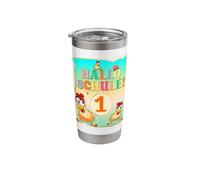 Germany 1st Grade Chicken German First Day of School Stainless Steel Insulated Tumbler