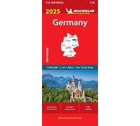 Germany 2025 - Michelin National Map 718