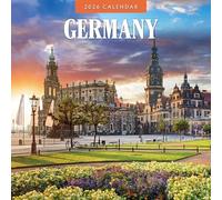 Germany - 2026 Square Wall Calendar - by Red Robin Publishing