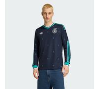 Adidas Germany 26/27 Away Long Sleeve T-shirt Blue L Men