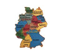 Germany 3D Map Refrigerator Magnet Tourist Souvenirs Resin Magnetic Stickers Fridge Magnet Home & Kitchen Decoration from China