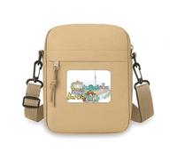 Germany Berlin Landmark Architecture Crossbody Bag Cell Phone Purses Handbag Shoulder Mini Bag