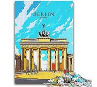 Germany Berlin Travel Puzzles 1000 Pieces for Teenagers, for Age 14+ Home Art Decor Family Games Christmas Birthday Gifts 1000pcs(50x75cm)