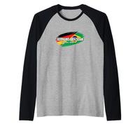 Germany Brazil Flag Pride Heritage Fans Raglan Baseball Tee